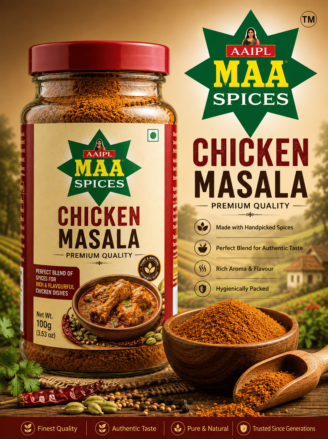CHICKEN MASALA